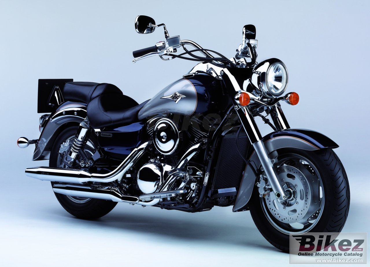 Big Kawasaki vulcan 1600 classic picture and wallpaper from Bikez.com